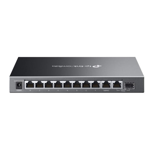 Omada ES210GMP - 10-Poorts GbE PoE+ Switch, 123W PoE budget