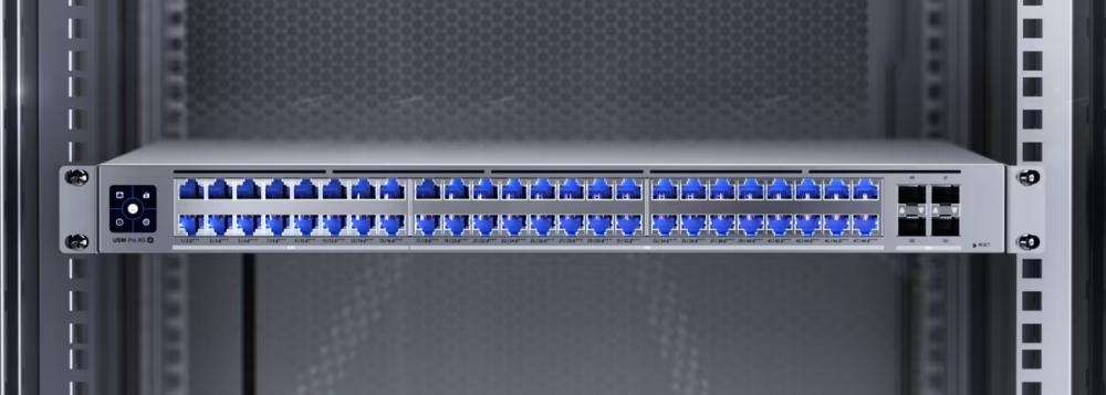 UniFi Switch Pro XG 48 PoE, 1080W PoE budget