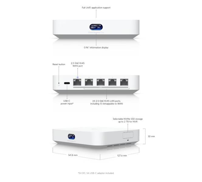 UniFi Cloud Gateway Max (512 GB)