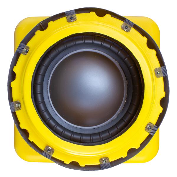 ST-10PRO SubTerrain Pro underground subwoofer, 10 inch Driver, 4 ohm, 250 watts, yellow.