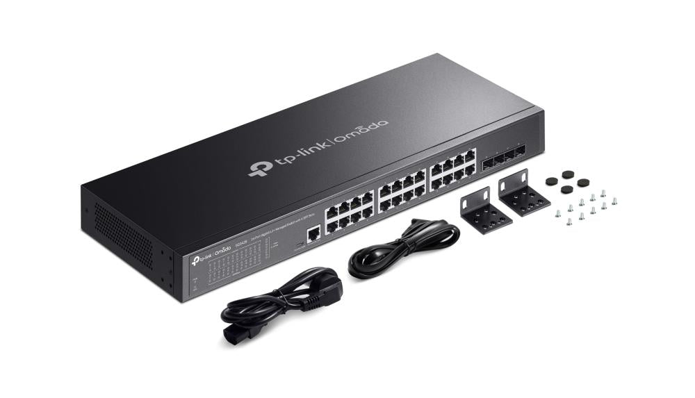 Omada TL-SG3428 - 24-poorts GbE switch, No PoE Budget