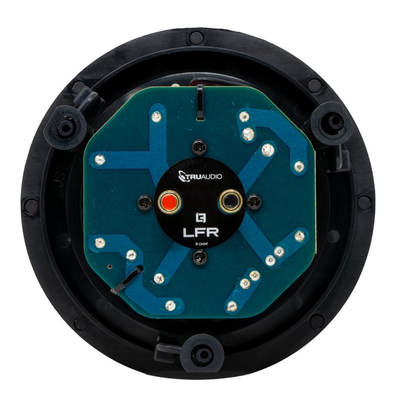 TruAudio LFR, High output round 2-way in-ceiling frameless speaker, 4” poly woofer