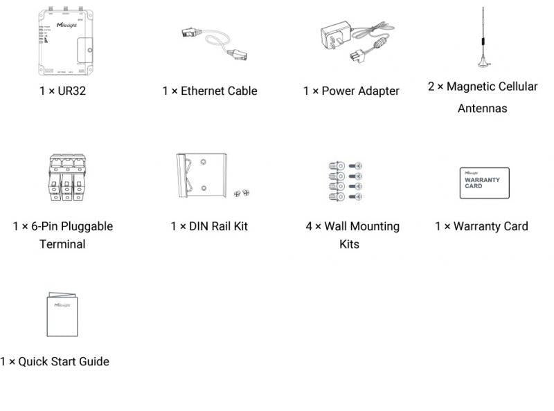 Industrial UR32 LTE-router GPS & RS485