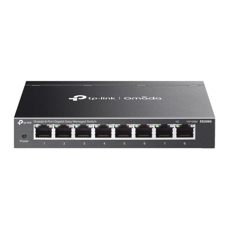 ES208G - Omada 8-Port Gigabit Easy Managed Switch