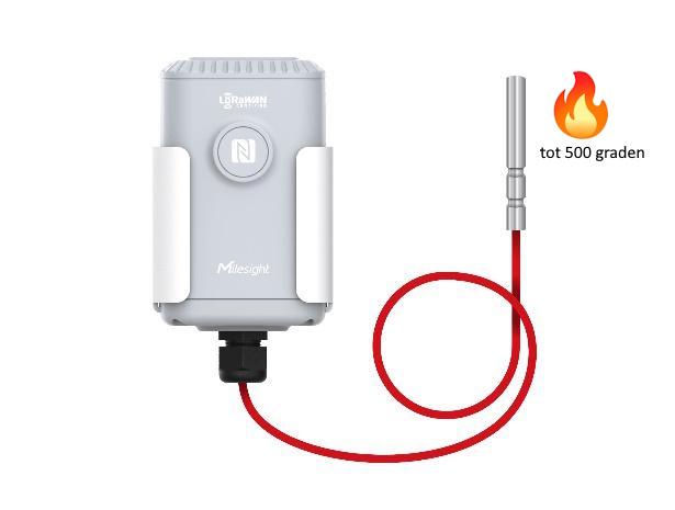 EM500-PT100 LoRaWAN Industriele temperatuursensor (T500)