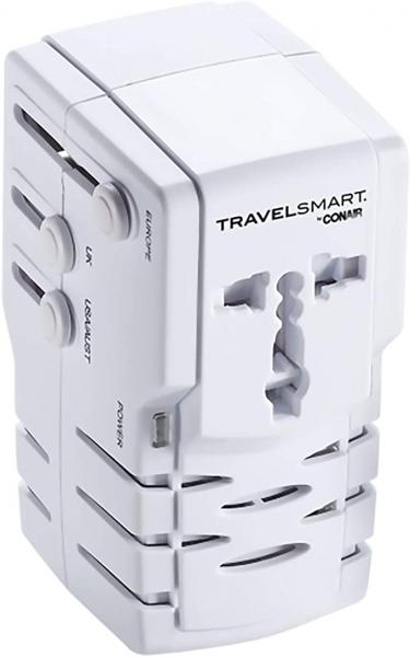 Travel Smart by Conair All-in-One Adapter and Converter Combo Unit