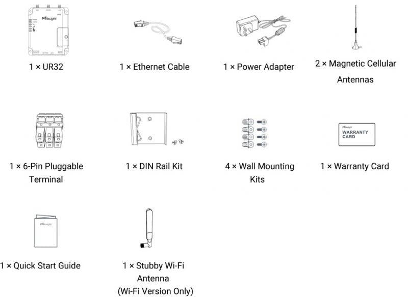 Industrial UR32 LTE-router PoE, WiFi & RS485