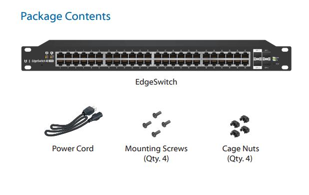 EdgeSwitch ES-48-500W - 48 ports / 500 Watt