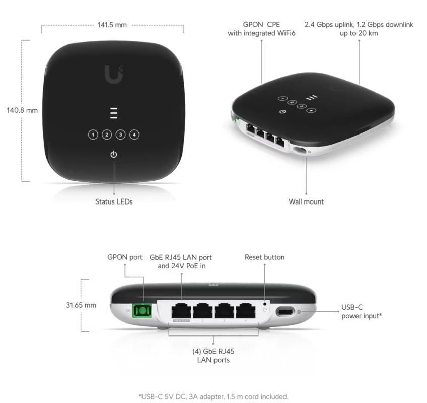 UFiber WiFi6 GPON CPE