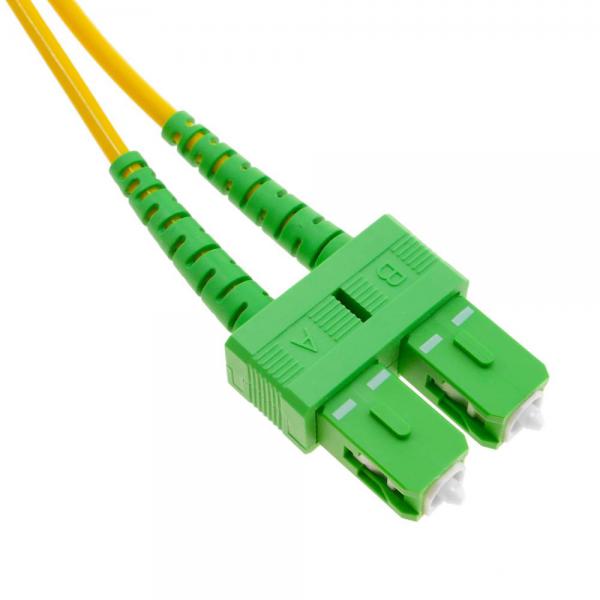 Duplex Patchkabel OS2 SC APC - SC APC, 1m