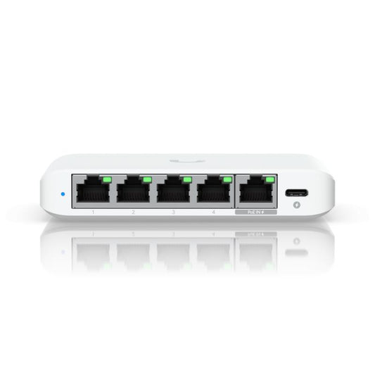 UniFi Switch Flex Mini 2.5G - 5 poort, No PoE budget