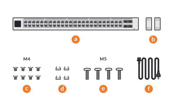 UniFi Switch Enterprise 48 PoE, 720W PoE budget