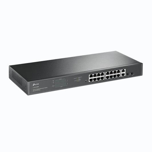 TL-SG1218MP - 18-poorts GbE PoE+ switch, 250W PoE budget