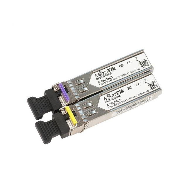 S-4554LC80D - Pair of SFP 1.25G module