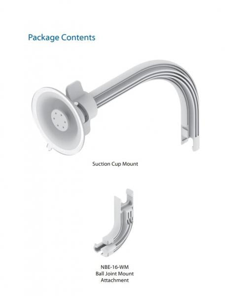AirMAX NanoBeam 5AC-16/M5-16 Window Mount