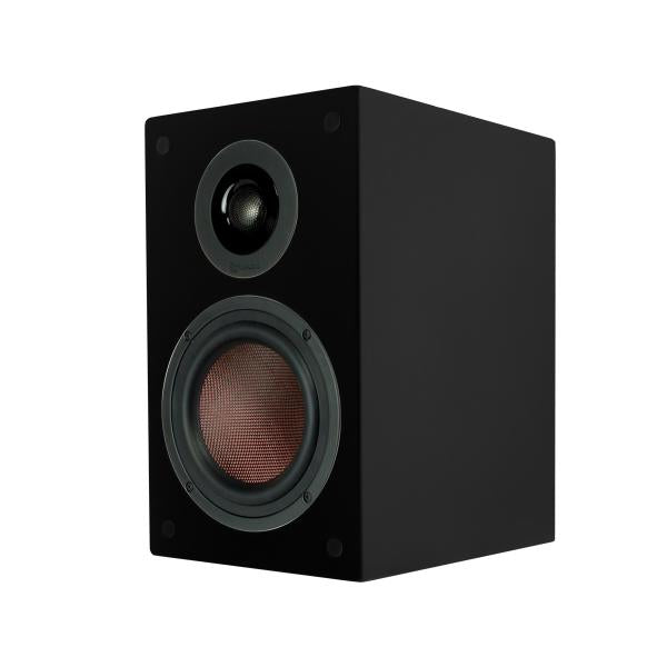 B23 Premium Bookshelf Speaker (Black), 6.5 inch Woofer