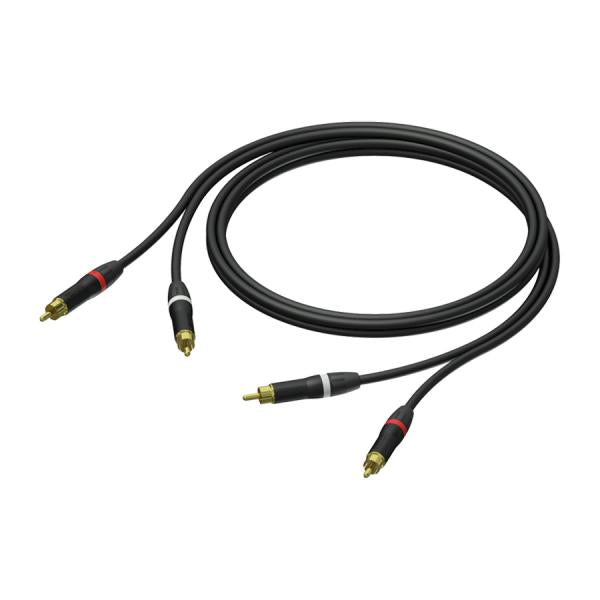 Verloopkabel RCA male - RCA male, 3m