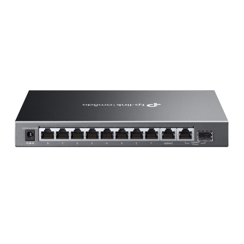 Omada ES210GMP - 10-Poorts GbE PoE+ Switch, 123W PoE budget