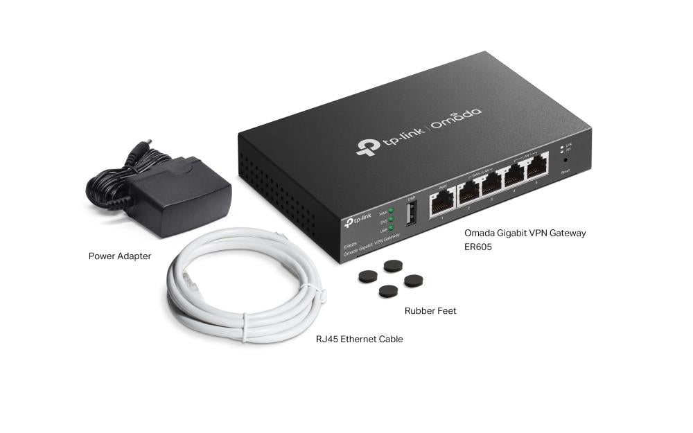 Omada ER605 - Gigabit Multi-WAN VPN-Router