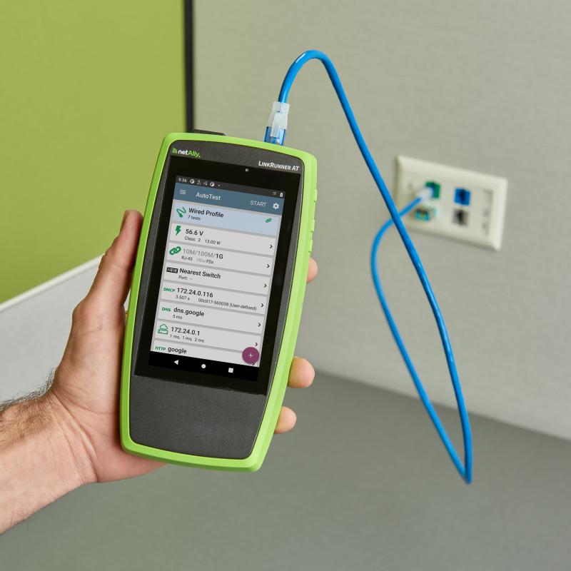 LinkRunner AT 3000 Network & Cable Tester, Complete Set