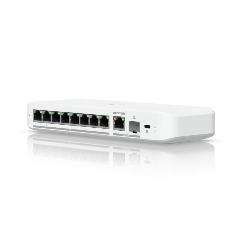 UniFi Switch Flex 2.5G - 8 poort, No PoE budget