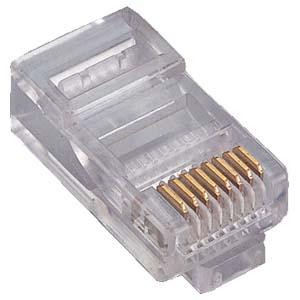 RJ45 CAT5e plug solid