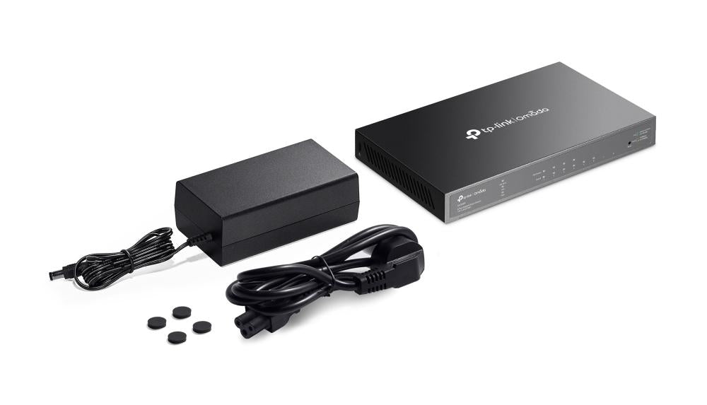 Omada TL-SG2008P - 8-poort GbE PoE+ switch, 62W PoE budget