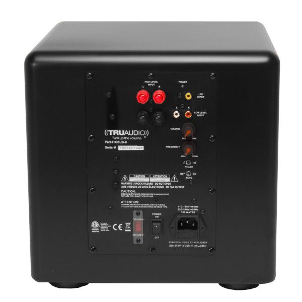 CSUB-8 - Compact powered subwoofer with 8 inch driver