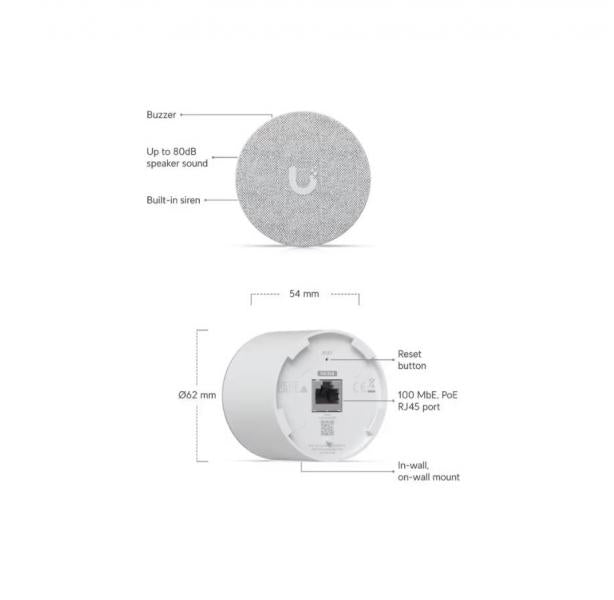 UniFi Protect G4 Doorbell Pro PoE Kit (Black)
