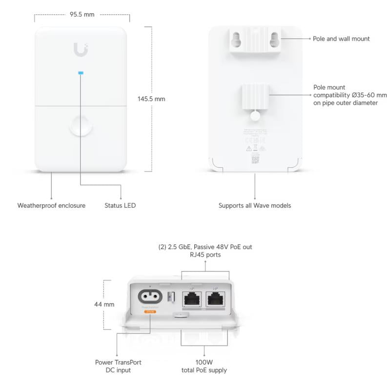 UISP Dual-Power Injector