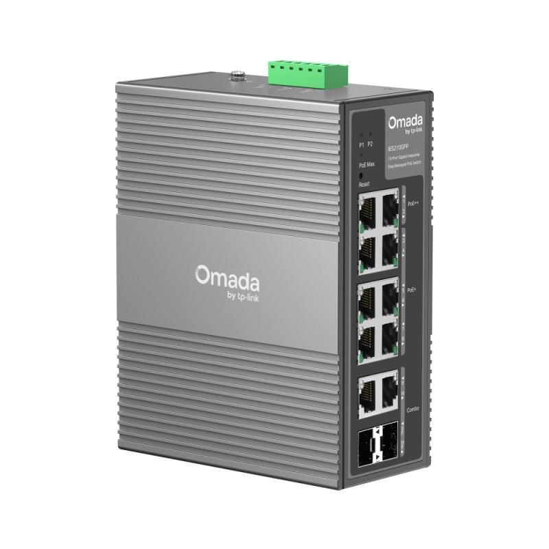 Omoda IES210GPP - 10-poorts GbE Switch, 240W PoE budget