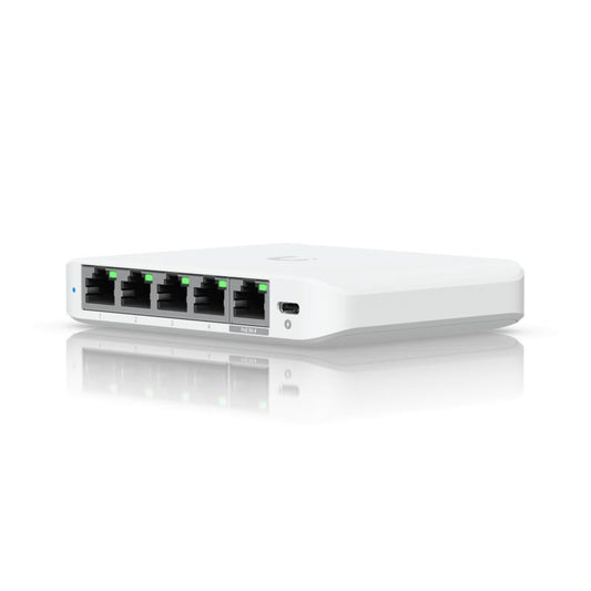 UniFi Switch Flex Mini 2.5G - 5 poort, No PoE budget