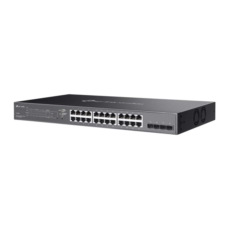 Omada TL-SG2428P - 28-poorts GbE PoE+ switch, 250W PoE budget