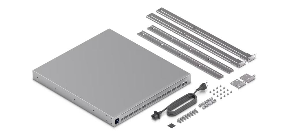 UniFi Switch Pro XG 24 PoE, 720W PoE budget