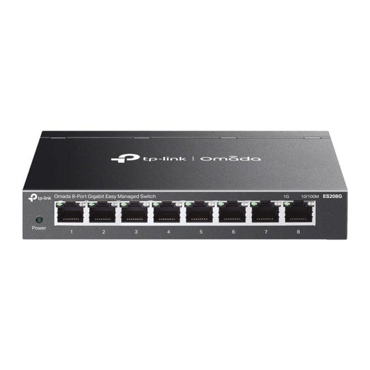 ES208G - Omada 8-Port Gigabit Easy Managed Switch