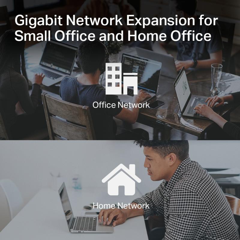 TL-SG108 - 8-poort gigabit 802.3x switch