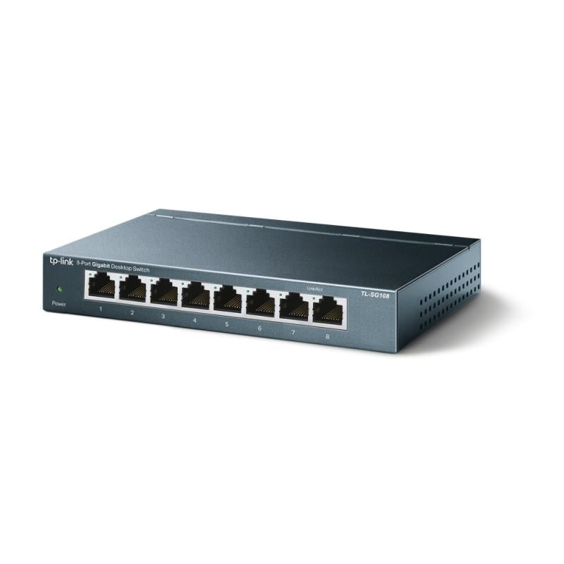 TL-SG108 - 8-poort gigabit 802.3x switch