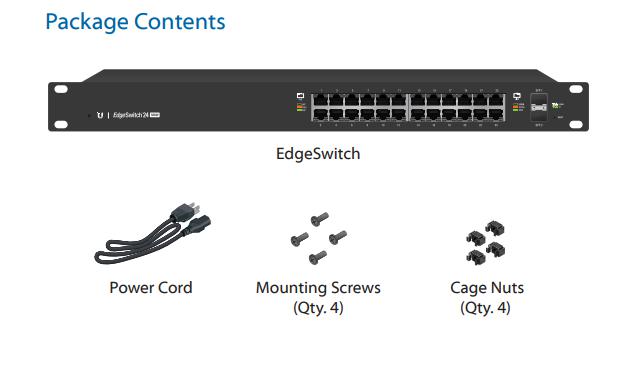 EdgeSwitch ES-24-250W - 24 ports / 250 Watt