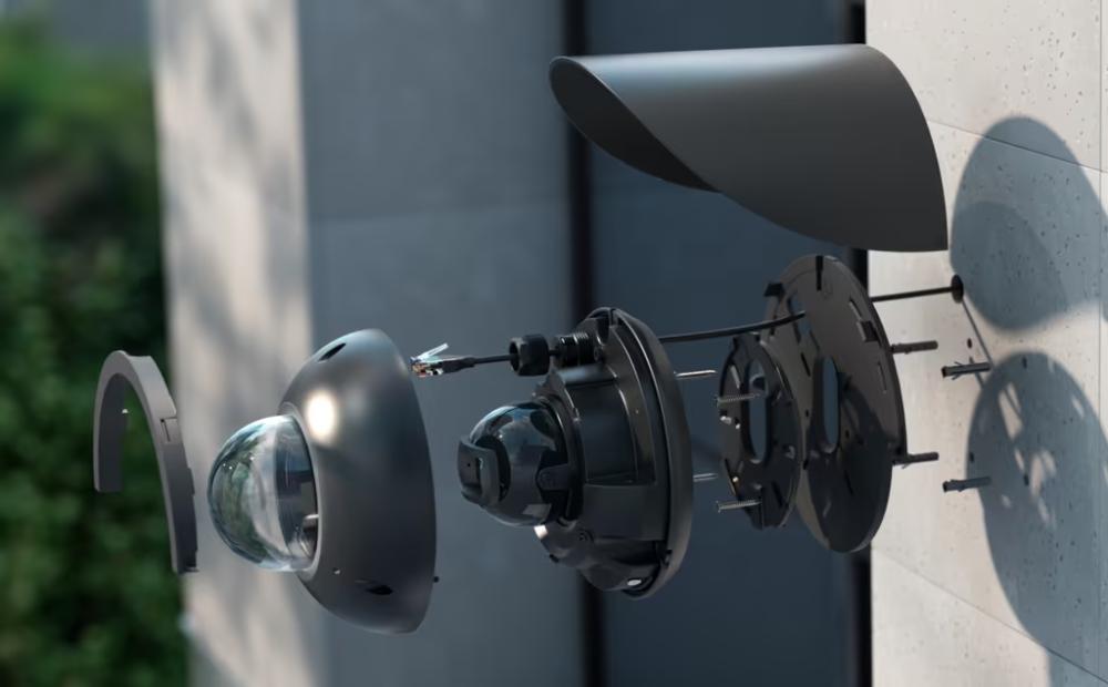 G6 Dome Camera Weather Shield (Black)