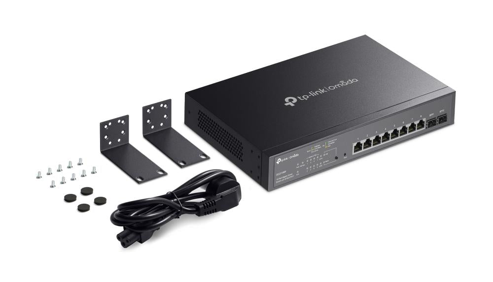 Omada TL-SG2210MP - 10-poorts GbE PoE switch, 150W PoE budget