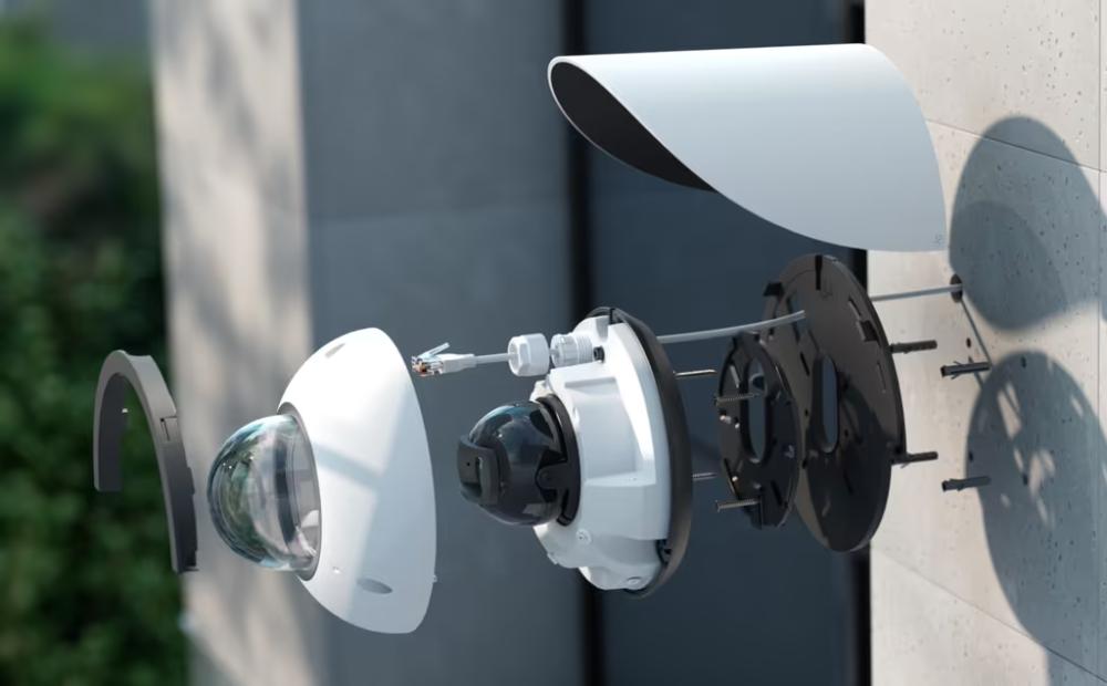 G6 Dome Camera Weather Shield (White)