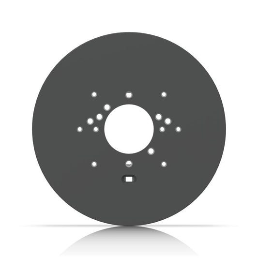 Gang Box Mounting Plate (Black)