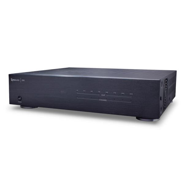 D16 - 16 Channel, 8 zone class D amplifier. 75 w/ch all channels driven.