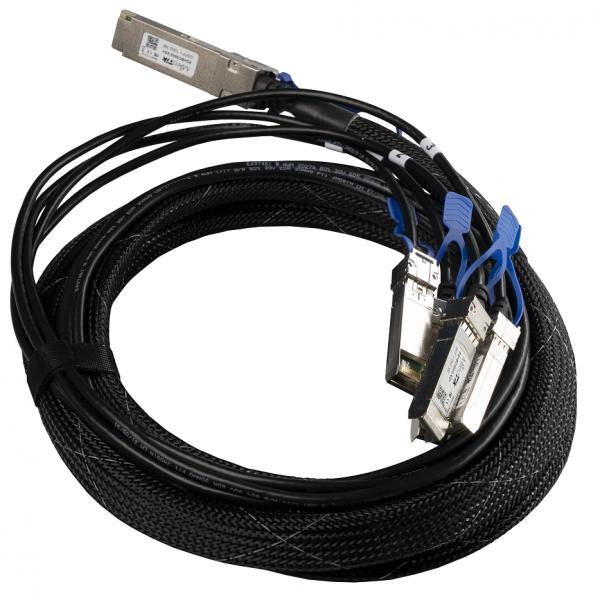 XQ+BC0003-XS+ - QSFP28 to 4x SFP28 break-out cable