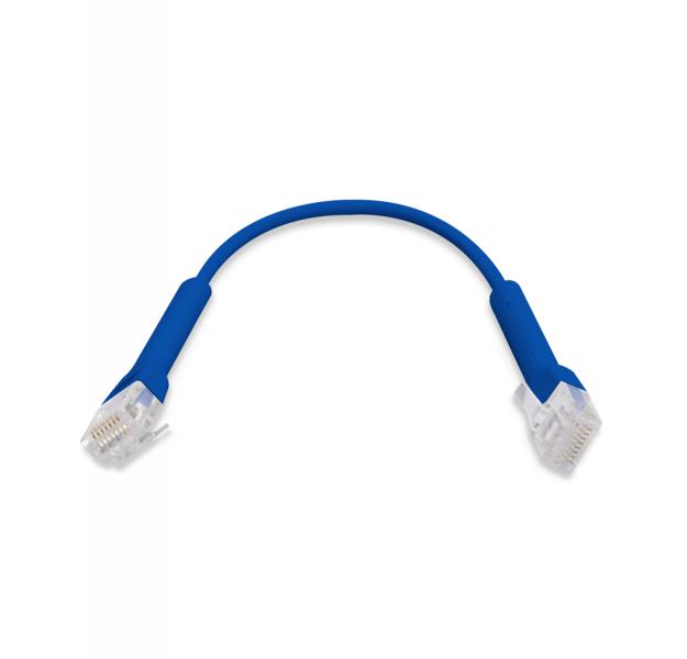 UniFi Ethernet Patch Cable - Cat6, 10cm (blue)