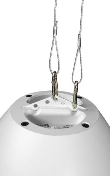 BD-8WT - BeatDrop 8 inch commercial pendant speaker (White)