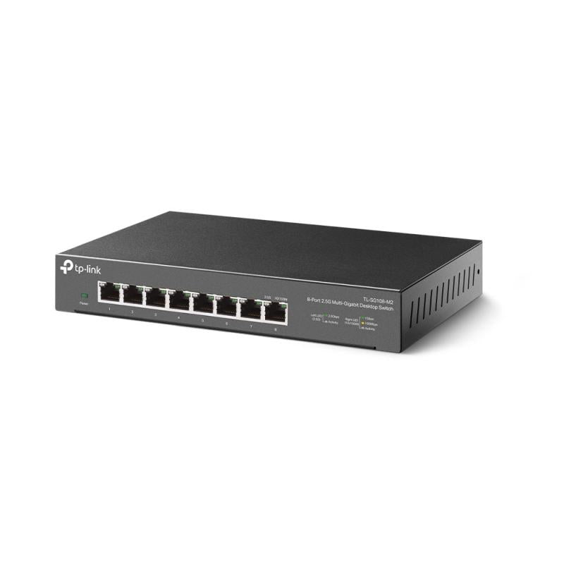 Omada TL-SG108-M2 - 8-poorts 2.5G Desktopswitch