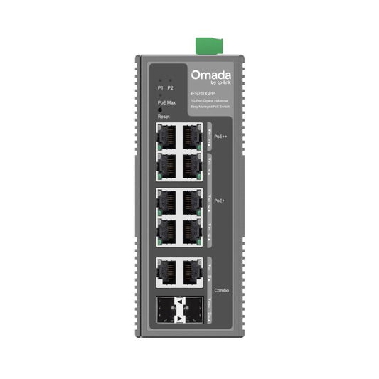 Omoda IES210GPP - 10-poorts GbE Switch, 240W PoE budget