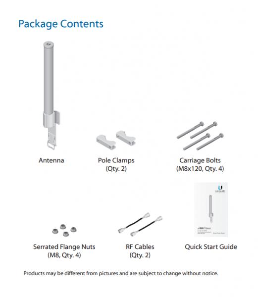 AirMax Dual Omni Antenne 10 dBi - 2,4 Ghz