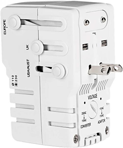 Travel Smart by Conair All-in-One Adapter and Converter Combo Unit
